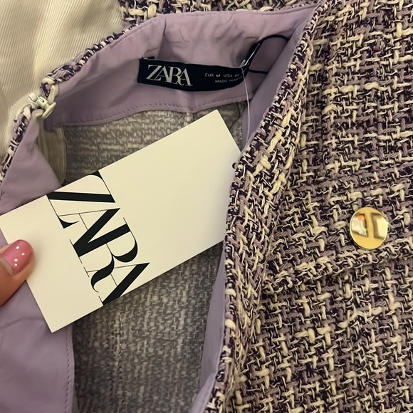 Purple tweed textured blazer with matching skirt HOST Pick π₯³π₯³π₯³π₯³π₯³ - Picture 16 of 16